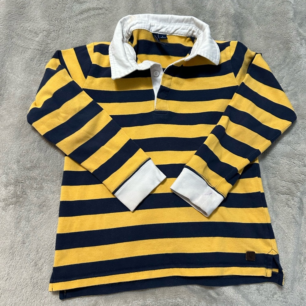 Janie and Jack kids long sleeve polo
